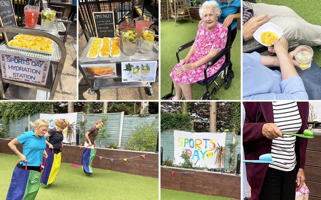 Sports Day at Lulworth House Residential Care Home