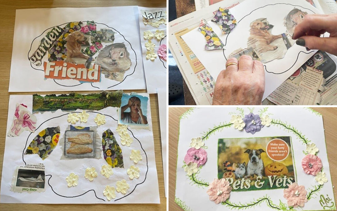 World Mental Health Day creativity at Lulworth House Residential Care Home