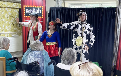 Pantomime delights at Lulworth House Residential Care Home