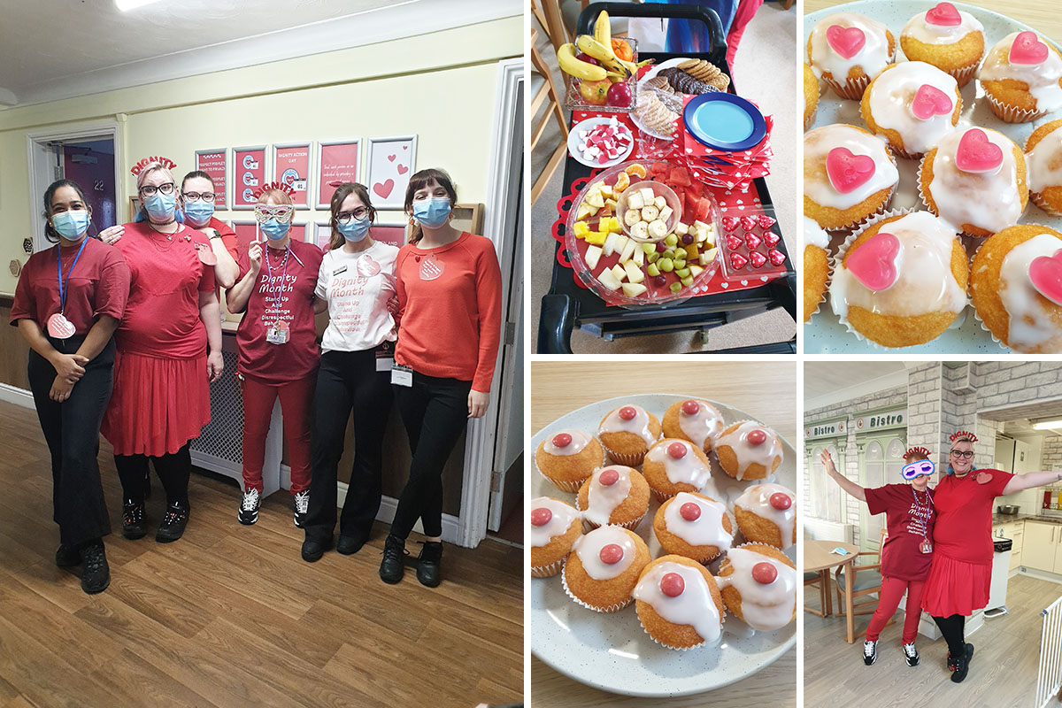 Dignity Action Day celebrations at Lulworth House Residential Care Home