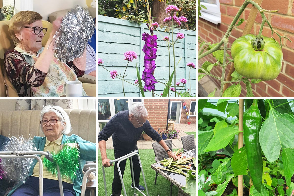 Musical exercise and homegrown goodness at Lulworth House Residential Care Home