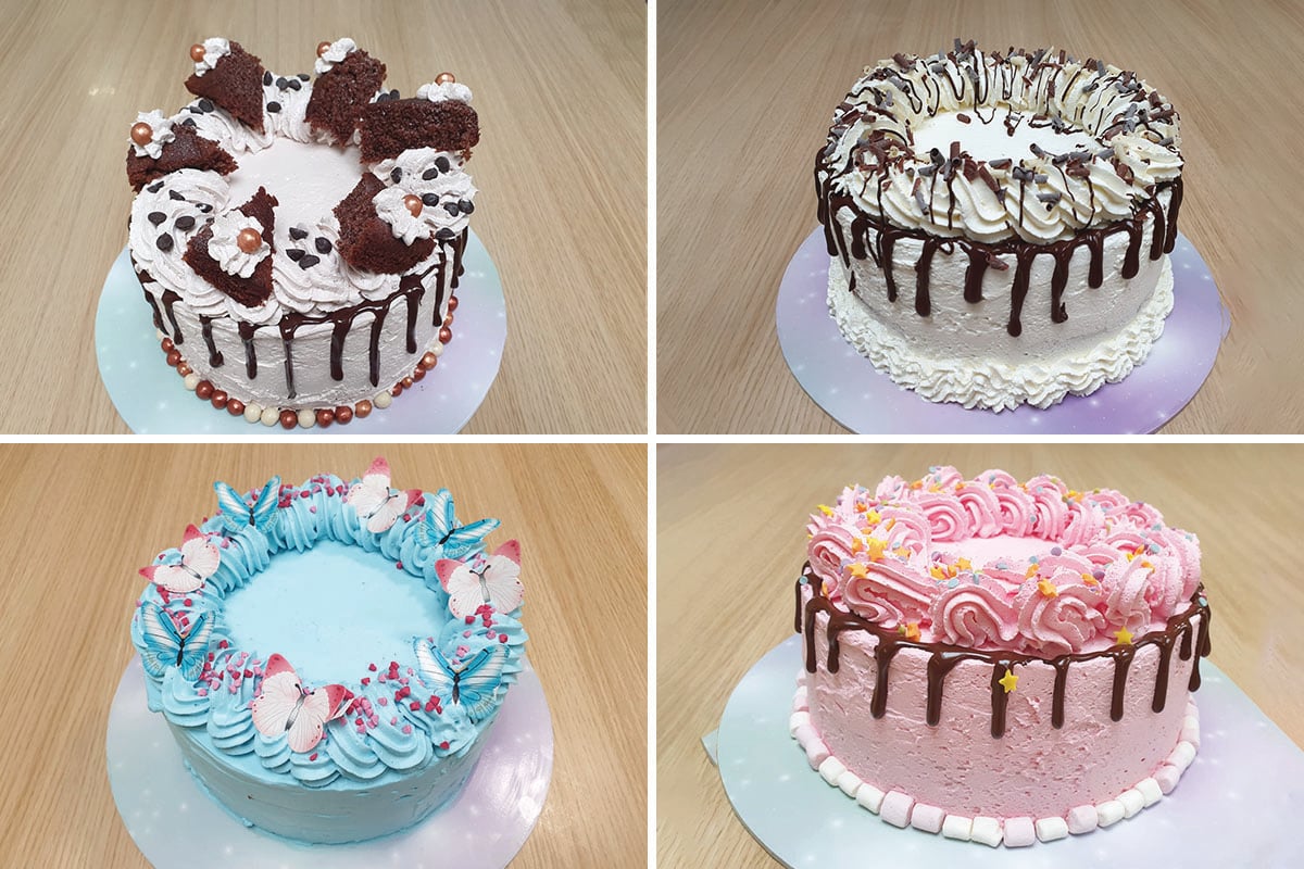 Katja’s celebration cakes bring birthday joy to Lulworth House Residential Care Home