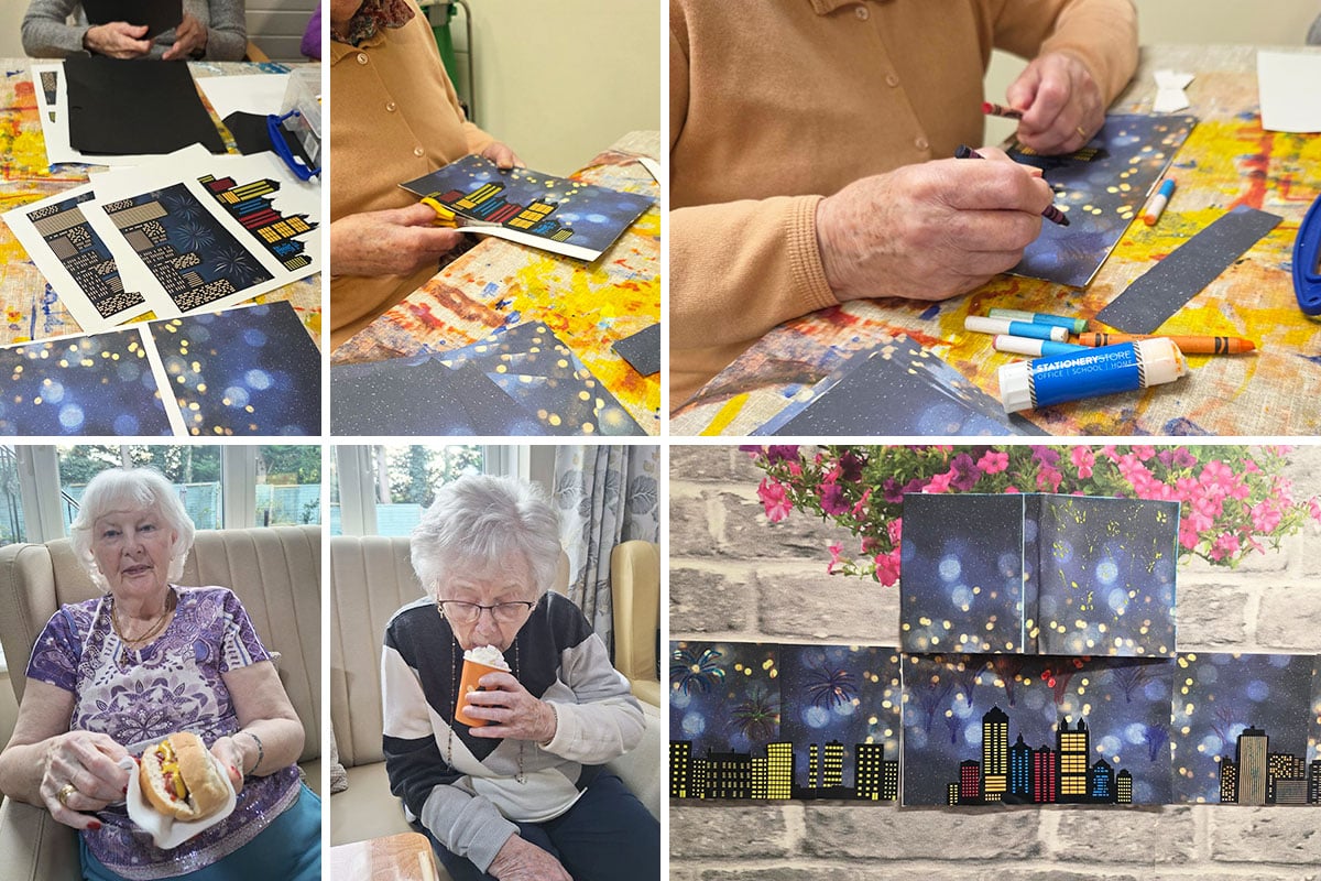 Bonfire Night Fun and Flavours at Lulworth House Residential Care Home