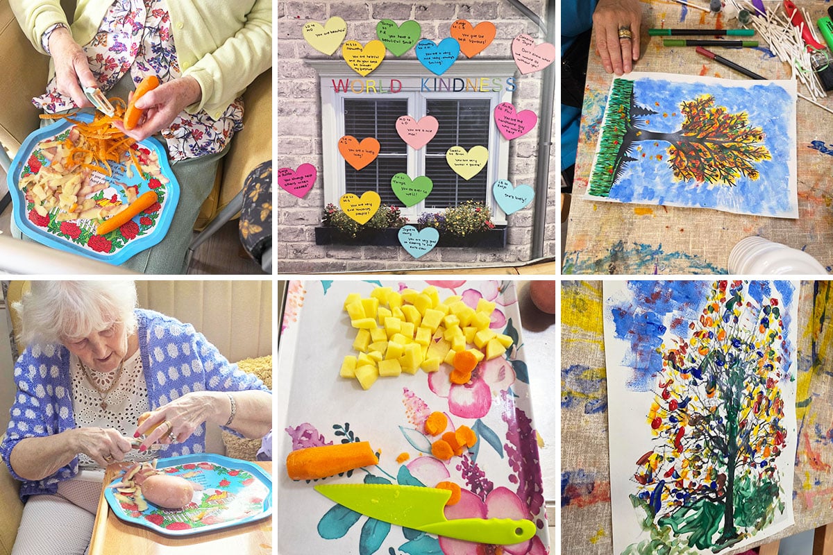 Lulworth House Residential Care Home residents share cooking, kindness and creativity