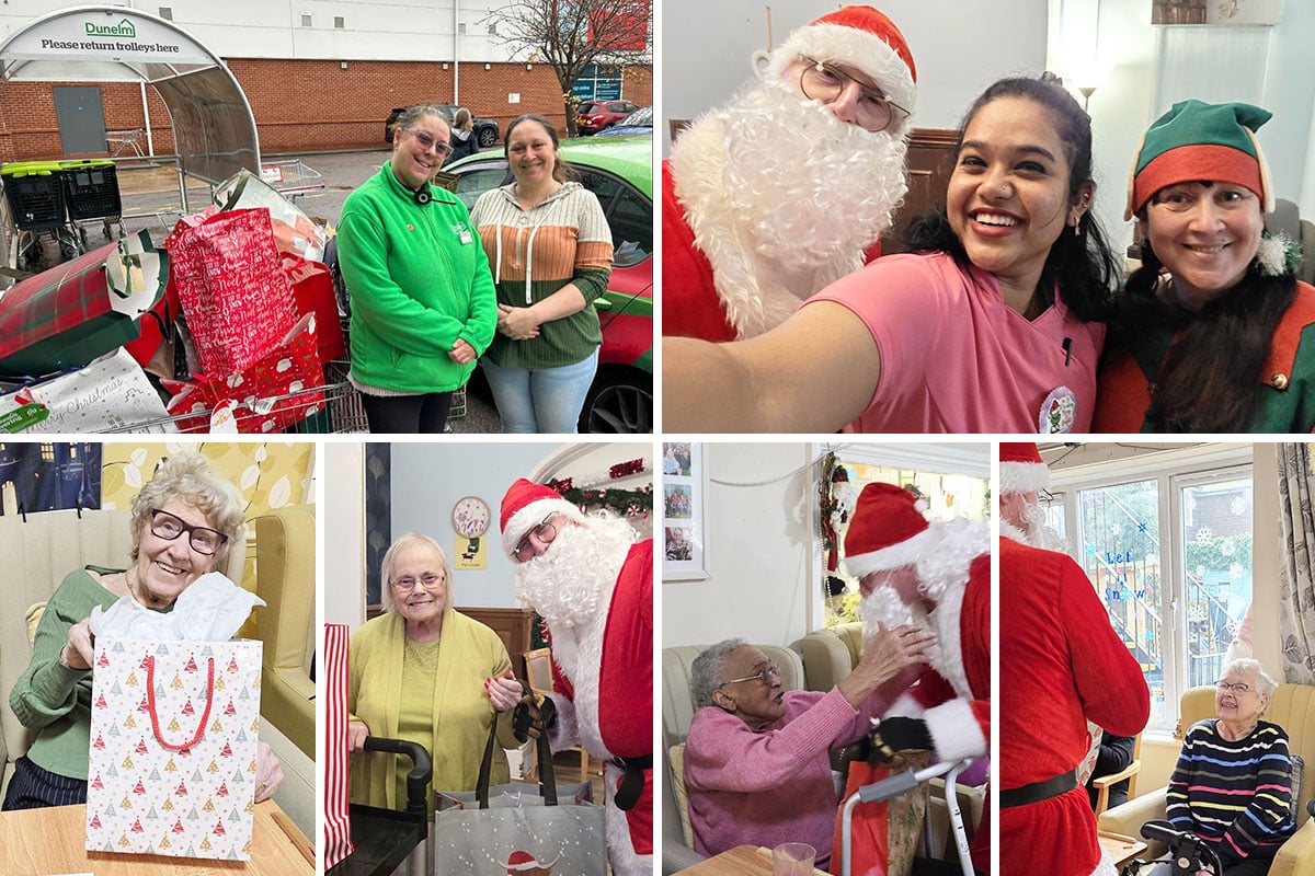 Community kindness and Christmas joy at Lulworth House Residential Care Home