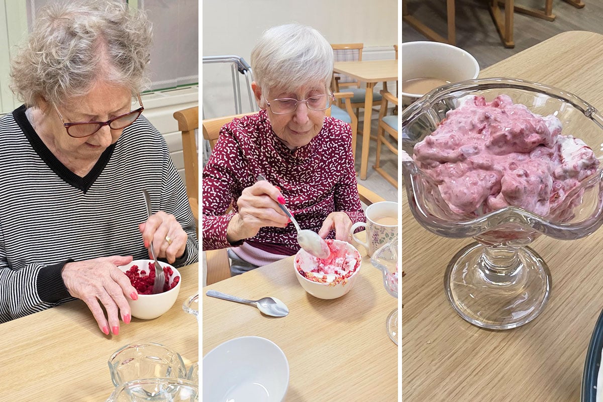 A taste of Scotland at Lulworth House Residential Care Home